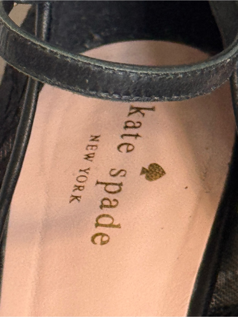 Kate Spade New York Black Lace Ankle Strap Block Heel Pumps 10.5M - Picture 2 of 14